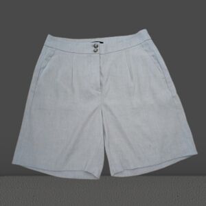 RW&CO Creamy Almond Beige Suiting Shorts – Size 8